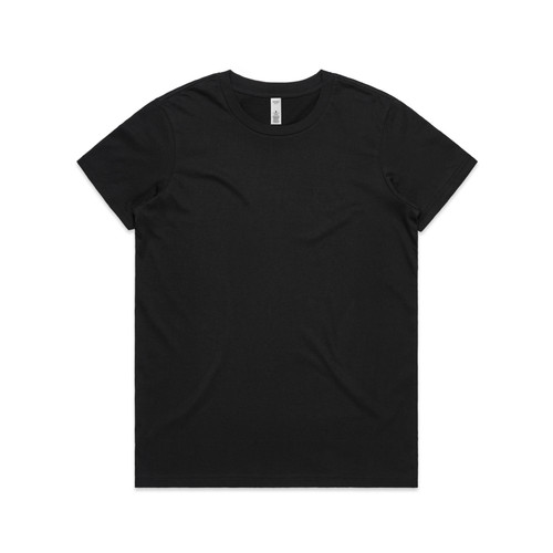 BLACK wo's-basic-tee-black